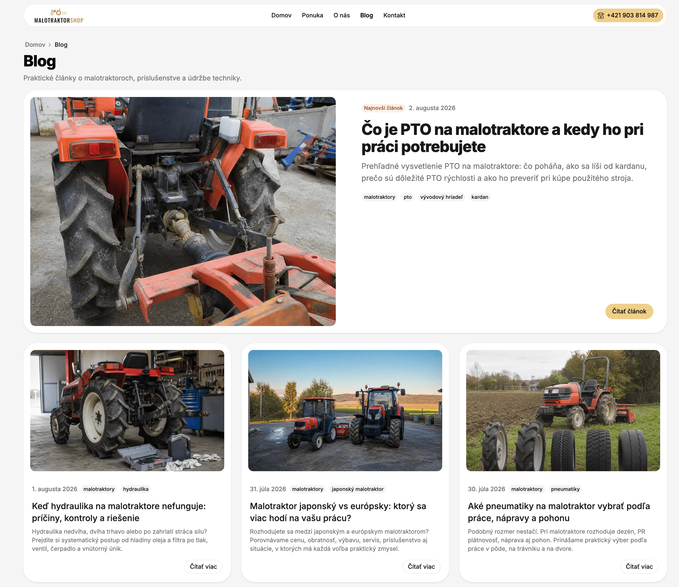 Blog MalotraktorShopu